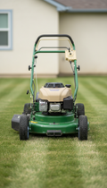 Walk-Behind Mower with Steel Deck
